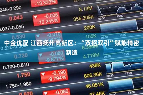中金优配 江西抚州高新区：“双招双引”赋能精密制造