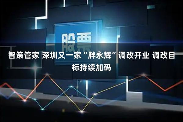 智策管家 深圳又一家“胖永辉”调改开业 调改目标持续加码